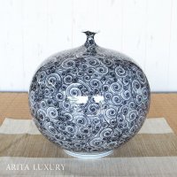 Vase Round shape Tako karakusa