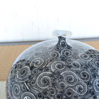 Photo2: Vase Round shape Tako karakusa