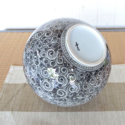 Photo3: Vase Round shape Tako karakusa