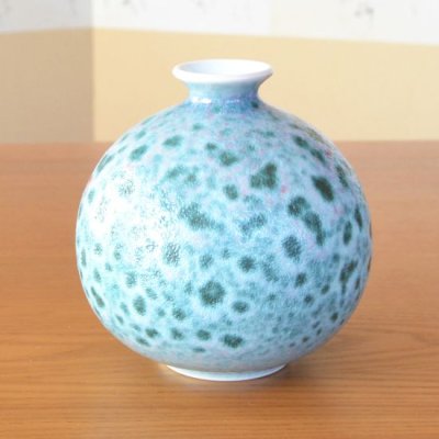 Photo2: Vase Small Kujaku shinsha