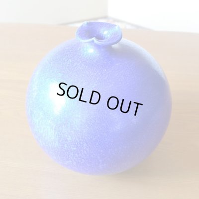 Photo3: Vase Ruri Blue | Kusuo Baba's work in Shinemon Kiln