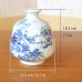 Photo7: Vase Sometsuke Sansui Landscape | The first-generation head of the Shinemon Kiln