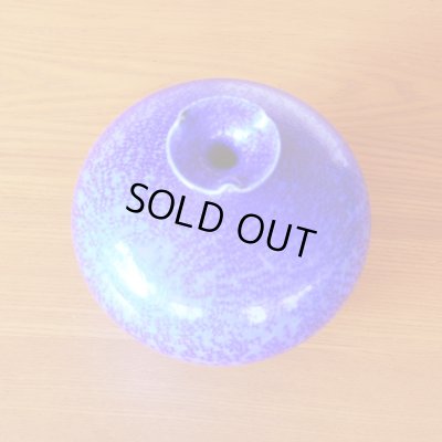 Photo3: Vase Ruri Blue | Shinemon Kiln work