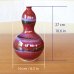 Photo5: Saimon Gourd-Shaped Vase by Kusuo Baba, Second-Generation Shinemon, Shinemon Kiln (5)