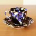 Photo2: Iki Coffee Cup and Saucer by Kusuo Baba, Second-Generation Shinemon, Shinemon Kiln (2)