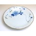 Photo2: Large Plate (21cm) Somenishiki hana botan (2)