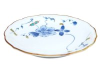 Medium Plate (18.5cm) Somenishiki hana botan