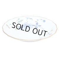 Medium Plate (18.5cm) Somenishiki hana botan