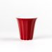Photo1: Sake Cup Akae Benisai Red (5.6cm/2.2in) (1)