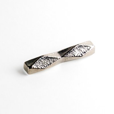 Photo1: Chopstick rest Daiyakatto (Silver)