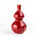 Photo1: Sake Bottle Tokkuri Benisai Red gourd shape (1)
