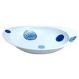 Oval dish (26.6cm) Maru-mon
