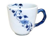 Mug Hana obi karakusa (Blue)