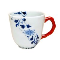 Mug Hana obi karakusa (Red)