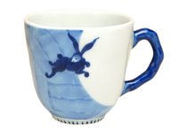 Mug Nagomi getto Rabbit (Blue)