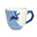 [Made in Japan] Nagomi getto rabbit (Blue) mug