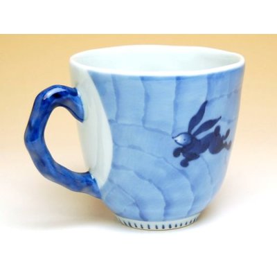 Photo2: Mug Nagomi getto Rabbit (Blue)