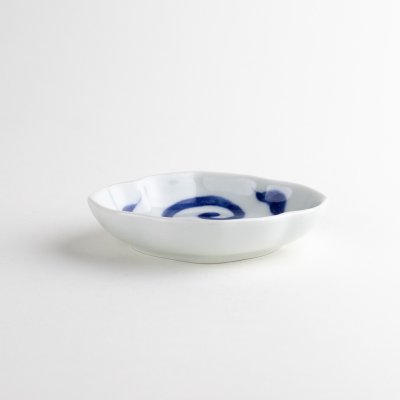 Photo4: Small Plate Sometsuke karakusa (7.5cm/2.9in)