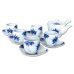 Photo1: Tea set for Green Tea 1 pc Teapot and 5 pcs Cups Sakura so (1)