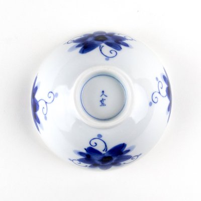 Photo4: Rice Bowl Sakura sou Cherry blossoms (Blue)