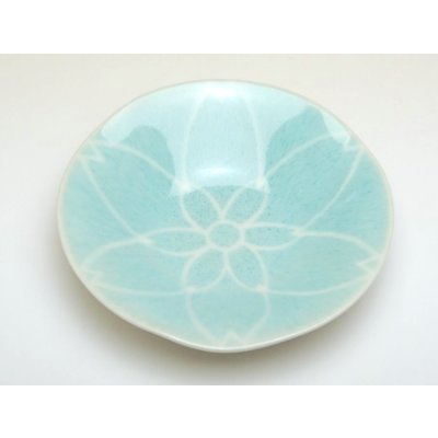 Photo3: Medium Plate (14.5cm) Mizuiro yusai