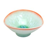 Fuchibeni green Small bowl (11cm)