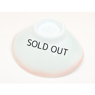 Photo4: Small Bowl (11cm) Fuchibeni green