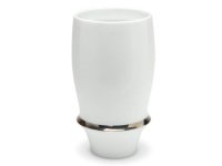 Tall cup Angel ring (White)