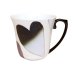 [Made in Japan] Heart (Black) mug