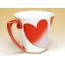 Photo2: Heart (Red) mug (2)