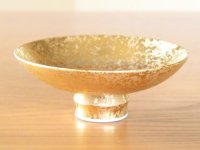Sake Cup Kinsai Gold Large (10cm/3.9in)