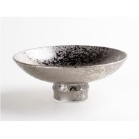 Sake Cup Kinsai Silver Large (10cm/3.9in)