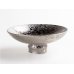Photo1: Sake Cup Kinsai Silver Large (10cm/3.9in) (1)