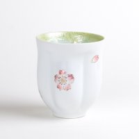 Yunomi Tea Cup for Green Tea Mai Sakura (Green)