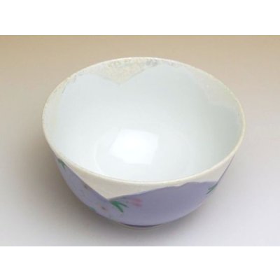 Photo3: Rice Bowl Hanano mai Sakura (Purple)