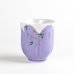 [Made in Japan] Hana no mai (Purple) Japanese green tea cup / SAKURA type(wooden box)