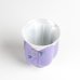 Photo2: Yunomi Tea Cup for Green Tea Hana no mai (Purple) (2)