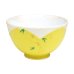 [Made in Japan] Hanano mai Sakura (Yellow) rice bowl