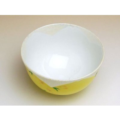 Photo3: Rice Bowl Hanano mai Sakura (Yellow)