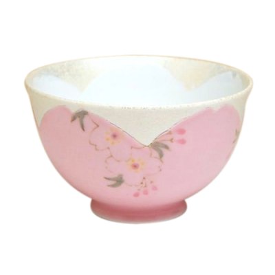 [Made in Japan] Hanano mai Sakura (Pink) rice bowl