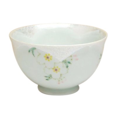 [Made in Japan] Hanano mai Sakura (Green)rice bowl