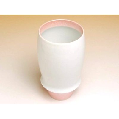 Photo2: Tall cup Pearl pink