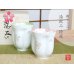 [Made in Japan] Mai Sakura (Green & Pink /pair) Japanese green tea cup / SAKURA type(wooden box)