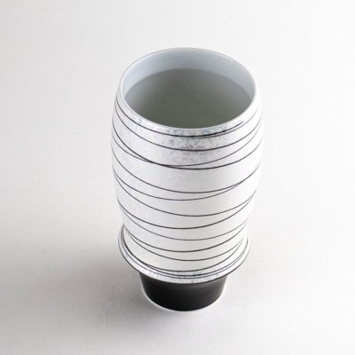 Photo2: Tall cup Kotobuki Black