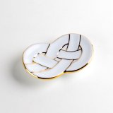Chopstick rest Kinsen awaji musubi (Gold)