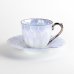 Photo2: Coffee Cup and Saucer Nijisai Diamond Cobalt (2)