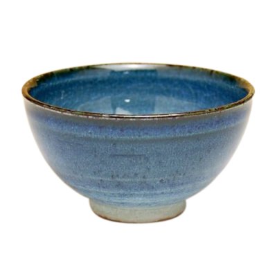 [Made in Japan] Ai blue Japanese green tea cup