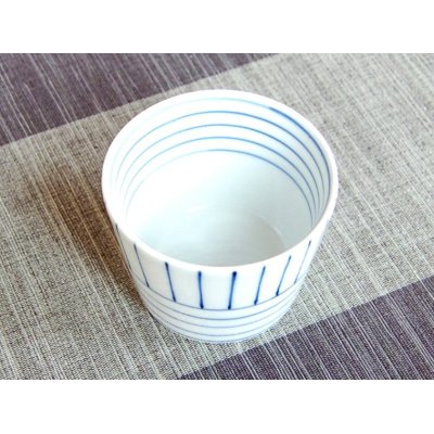 Photo2: Small Bowl for Soba Soup (7.8cm) Sen moyou Cup