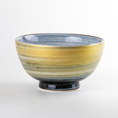 Photo1: Rice Bowl Tenmei (Gold)