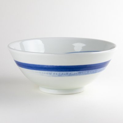 Photo1: Donburi Bowl for Noodles Aomizu (20.8cm/8.2in)